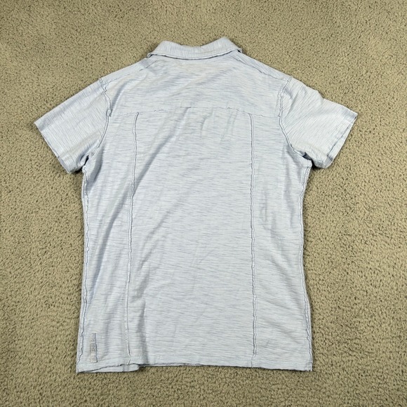 Diesel Mens L Light Blue Polo Shirt Cotton Casual Short Sleeve Top‎ - Picture 6 of 7